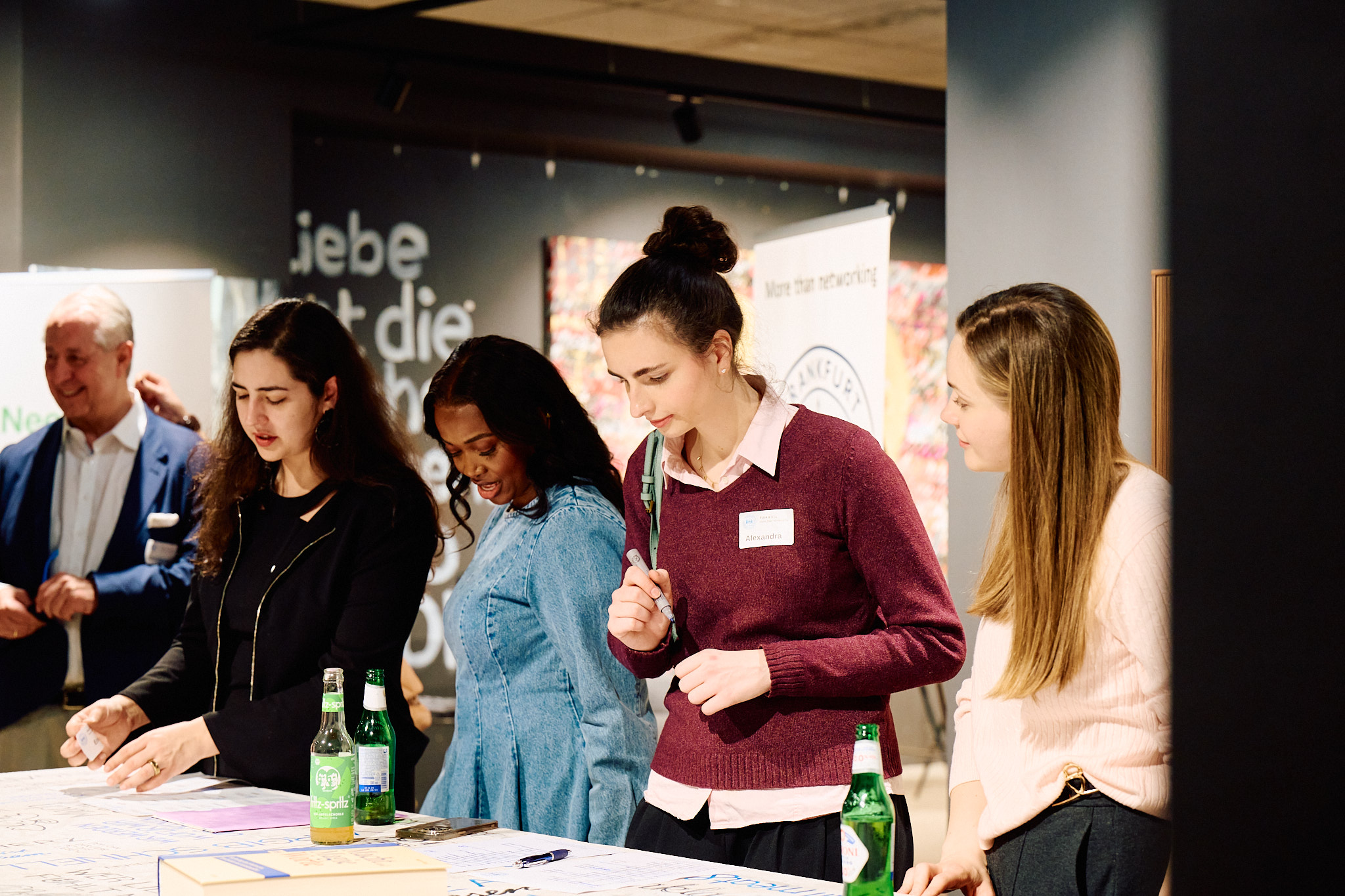 FIAA art dinner moment 1