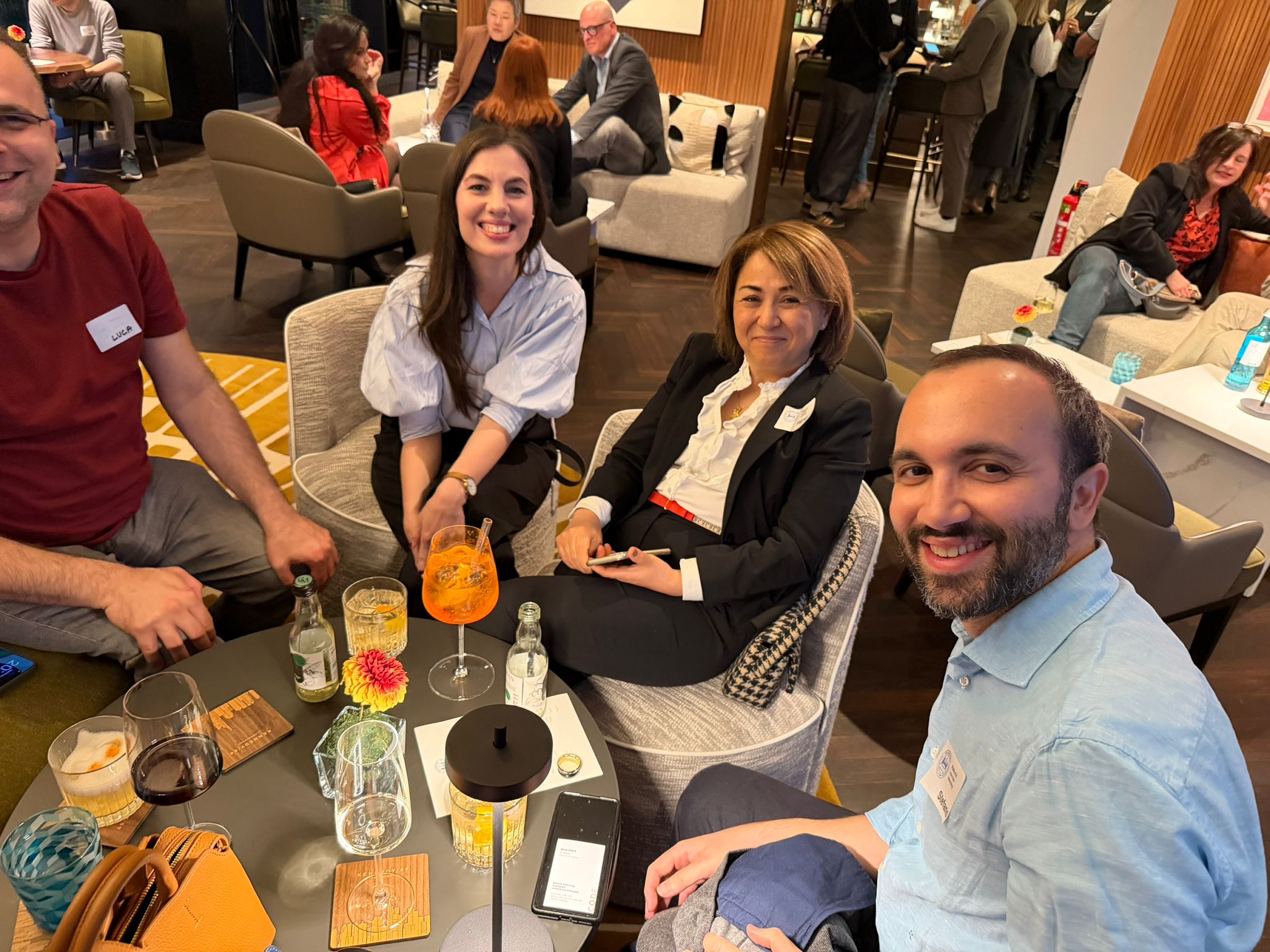 FIAA members around a lounge table